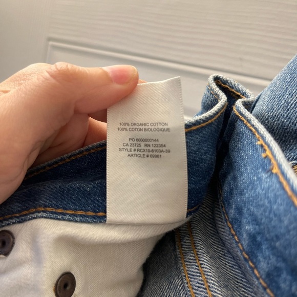 Aritzia Denim forum Ex-boyfriend straight leg jeans - Picture 11 of 16